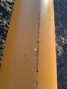 Actos de vandalismo contra la obra del barrio 22 de Septiembre