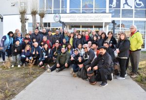 El Gobierno Provincial acompañó la partida de la delegación santacruceña a los Juegos Evita de Adultos Mayores en Salta