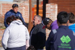 Daniel Álvarez se reunió con el intendente Carambia en Las Heras y recorrió obras