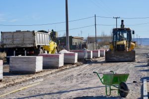 Daniel Álvarez se reunió con el intendente Carambia en Las Heras y recorrió obras