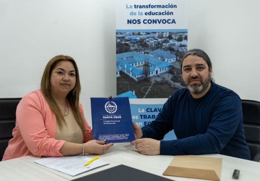 Educación y Pico Truncado firmaron un acuerdo estratégico para impulsar Prácticas Profesionalizantes