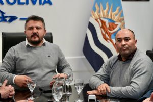 Se firmó el contrato para finalizar el Cuartel de Bomberos División N°28 en Caleta Olivia