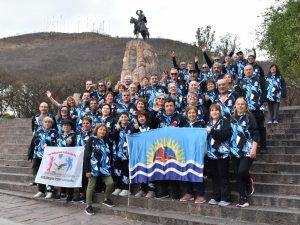 Santa Cruz participó en la inauguración de los Juegos Evita de Adultos Mayores en Salta