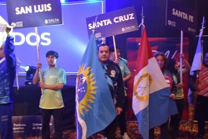 Santa Cruz participó en la inauguración de los Juegos Evita de Adultos Mayores en Salta