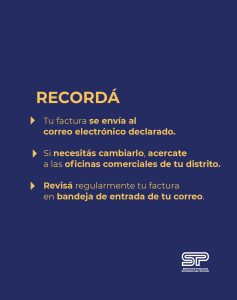 Servicios Públicos recuerda a sus usuarios cómo acceder a su factura digital