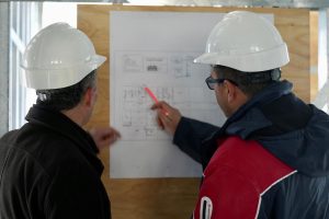 Daniel Álvarez: "La Escuela Secundaria N°43 de Caleta Olivia alcanza el 70% de avance"