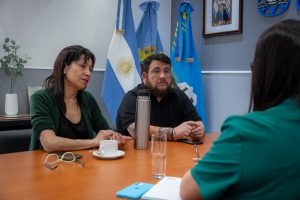 Agenda de trabajo de la Subsecretaría de Adultos Mayores en Piedra Buena