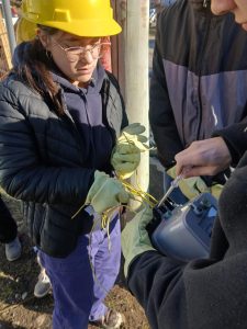 Servicios Públicos realiza diferentes actividades con estudiantes de la EIPE de 28 de Noviembre