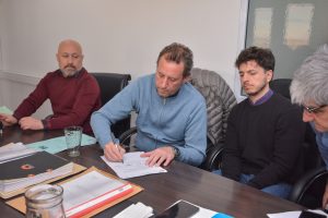 El Barrio Chimen Aike se acerca al sueño del gas natural