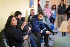 Álvarez encabezó reuniones y realizó una recorrida de trabajo en la Cuenca Carbonífera