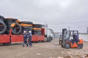 Distrigas recibió el primer cargamento de caños para toda Santa Cruz
