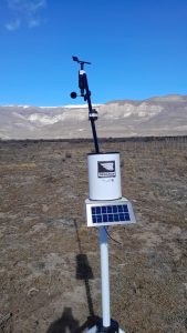 La nueva estación meteorológica de Lago Posadas favorece al Plan Vitivinícola de Santa Cruz