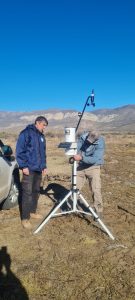 La nueva estación meteorológica de Lago Posadas favorece al Plan Vitivinícola de Santa Cruz