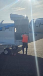 Borselli: “La idea es agilizar el traslado del material radioactivo para que llegue en tiempo y forma a los pacientes"