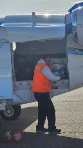 Borselli: “La idea es agilizar el traslado del material radioactivo para que llegue en tiempo y forma a los pacientes"