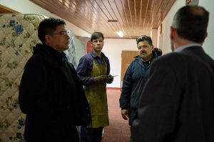 El Gobernador junto al jefe de Gabinete visitaron la Planta Estable de Lago Roca