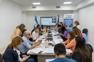 Realizaron una mesa de trabajo colaborativo para fortalecer la planificación educativa