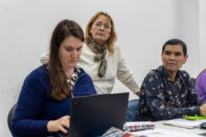 Realizaron una mesa de trabajo colaborativo para fortalecer la planificación educativa
