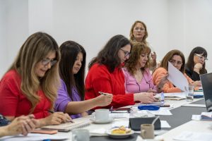 Realizaron una mesa de trabajo colaborativo para fortalecer la planificación educativa