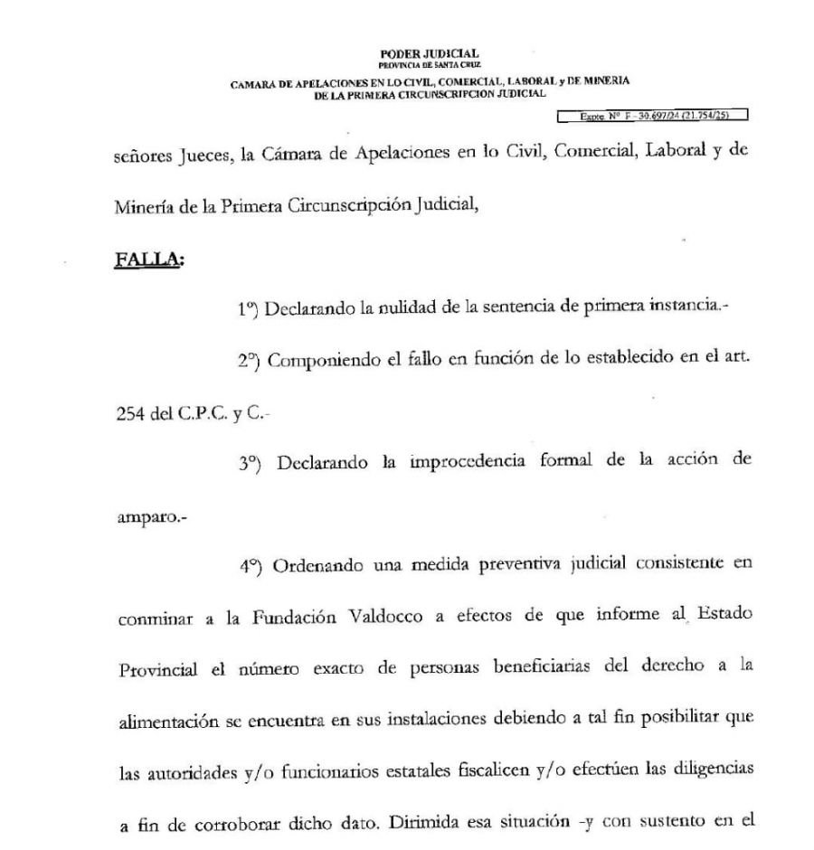 La Cámara falló a favor del CPE y expuso el accionar irregular de la Fundación Valdocco