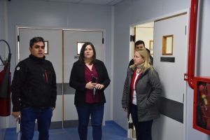 Salud recorrió avance de obra en espacios de salud de Río Gallegos