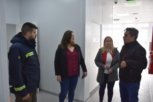 Salud recorrió avance de obra en espacios de salud de Río Gallegos