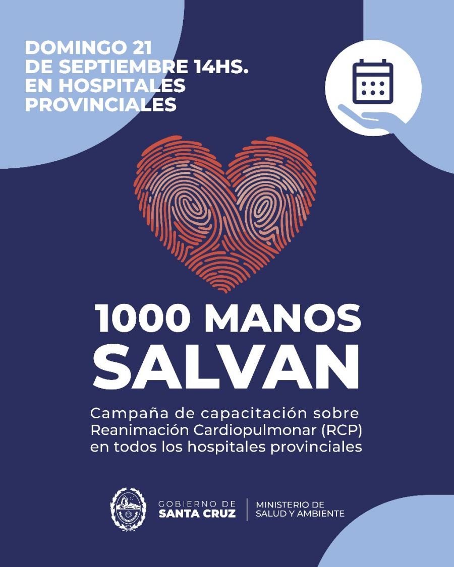 Se invita a la comunidad de participar del proyecto 1000 Manos Salvan