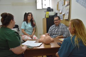 Salud realizó asesoramiento administrativo en Unidad Comunitaria de Salud Familiar del Formenti