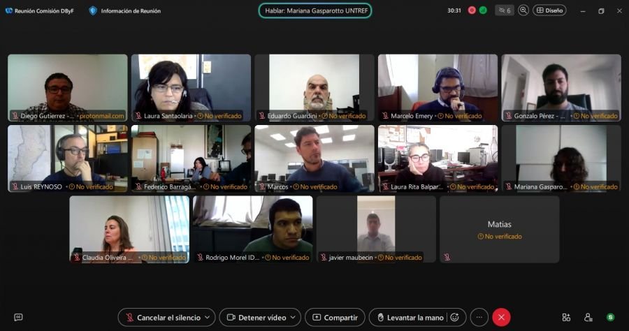 Santa Cruz participó en la 5ta Reunión de la Comisión de Datos Básicos y Fundamentales de IDERA