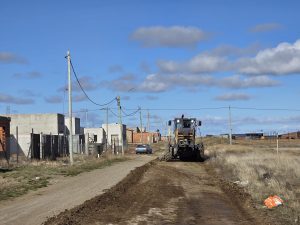 Relevamiento territorial en el Barrio René Favaloro de Río Gallegos