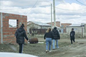 Relevamiento territorial en el Barrio René Favaloro de Río Gallegos