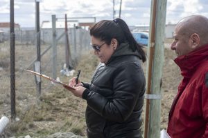 Relevamiento territorial en el Barrio René Favaloro de Río Gallegos