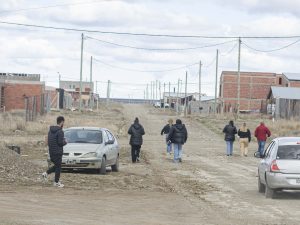Relevamiento territorial en el Barrio René Favaloro de Río Gallegos
