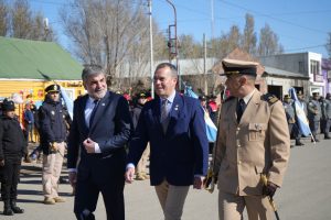 El Gobierno de Santa Cruz participó del acto central por el 124° Aniversario de la fundación de Puerto San Julián
