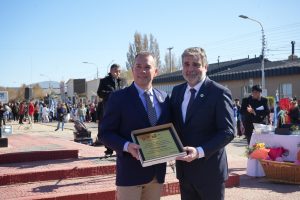 El Gobierno de Santa Cruz participó del acto central por el 124° Aniversario de la fundación de Puerto San Julián