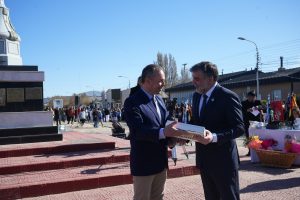 El Gobierno de Santa Cruz participó del acto central por el 124° Aniversario de la fundación de Puerto San Julián