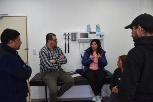 Salud desplegó agenda de trabajo en el Puesto Sanitario de El Chaltén