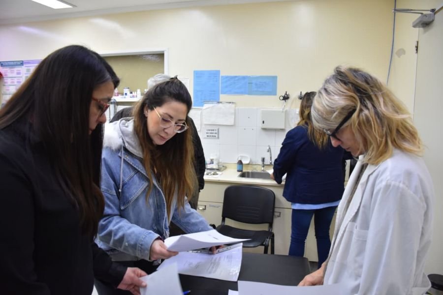 Salud desplegó agenda de trabajo en el Puesto Sanitario de El Chaltén
