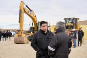 Brindan detalles sobre la construcción de locaciones en Palermo Aike y participación de mano de obra local