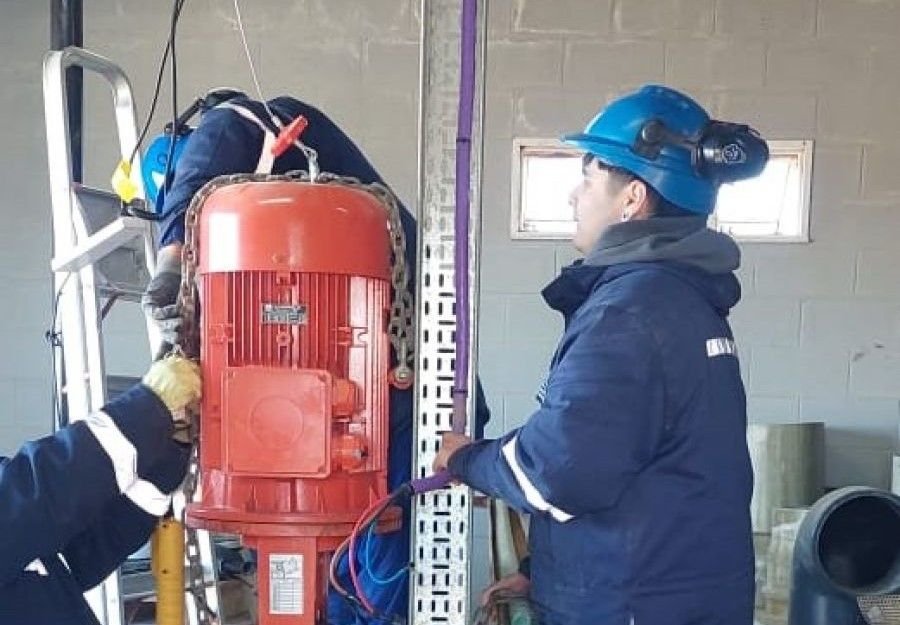 Se realizaron mejoras estratégicas en la Planta de Ósmosis de Puerto Deseado