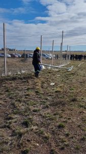 Obra de agua en el B° Chimen Aike: Cortijo destacó que este proyecto es parte de un plan más amplio de obras