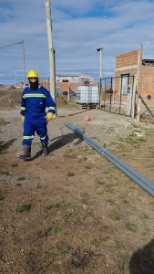 Obra de agua en el B° Chimen Aike: Cortijo destacó que este proyecto es parte de un plan más amplio de obras