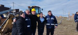 Obra de agua en el B° Chimen Aike: Cortijo destacó que este proyecto es parte de un plan más amplio de obras