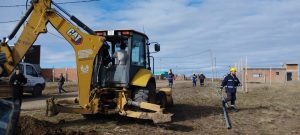 Obra de agua en el B° Chimen Aike: Cortijo destacó que este proyecto es parte de un plan más amplio de obras