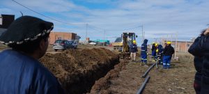 Obra de agua en el B° Chimen Aike: Cortijo destacó que este proyecto es parte de un plan más amplio de obras