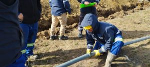 Obra de agua en el B° Chimen Aike: Cortijo destacó que este proyecto es parte de un plan más amplio de obras