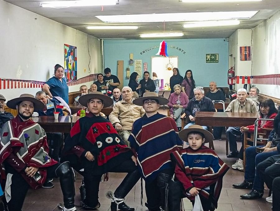 La Residencia Zumalacárregui festejó el 18 de Septiembre con gran entusiasmo