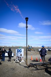 El Gobierno inauguró la obra de refuerzo de gas en el Barrio Virgen del Valle de Río Gallegos