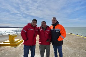 Después de muchos años vuelve a salir carbón desde Punta Loyola: El gobernador Vidal acompañó el inicio de la operación junto a YCRT