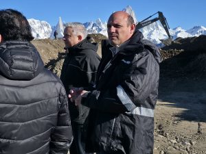 Vialidad Provincial comenzó la obra de remediación sobre la Ruta Provincial 41, al sur de El Chaltén